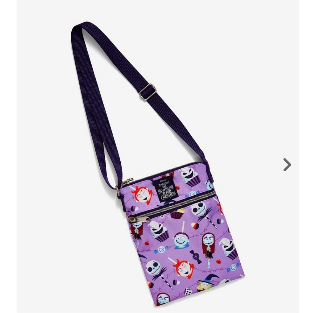 Loungefly The Nightmare Before Christmas Treats Passport Crossbody Bag